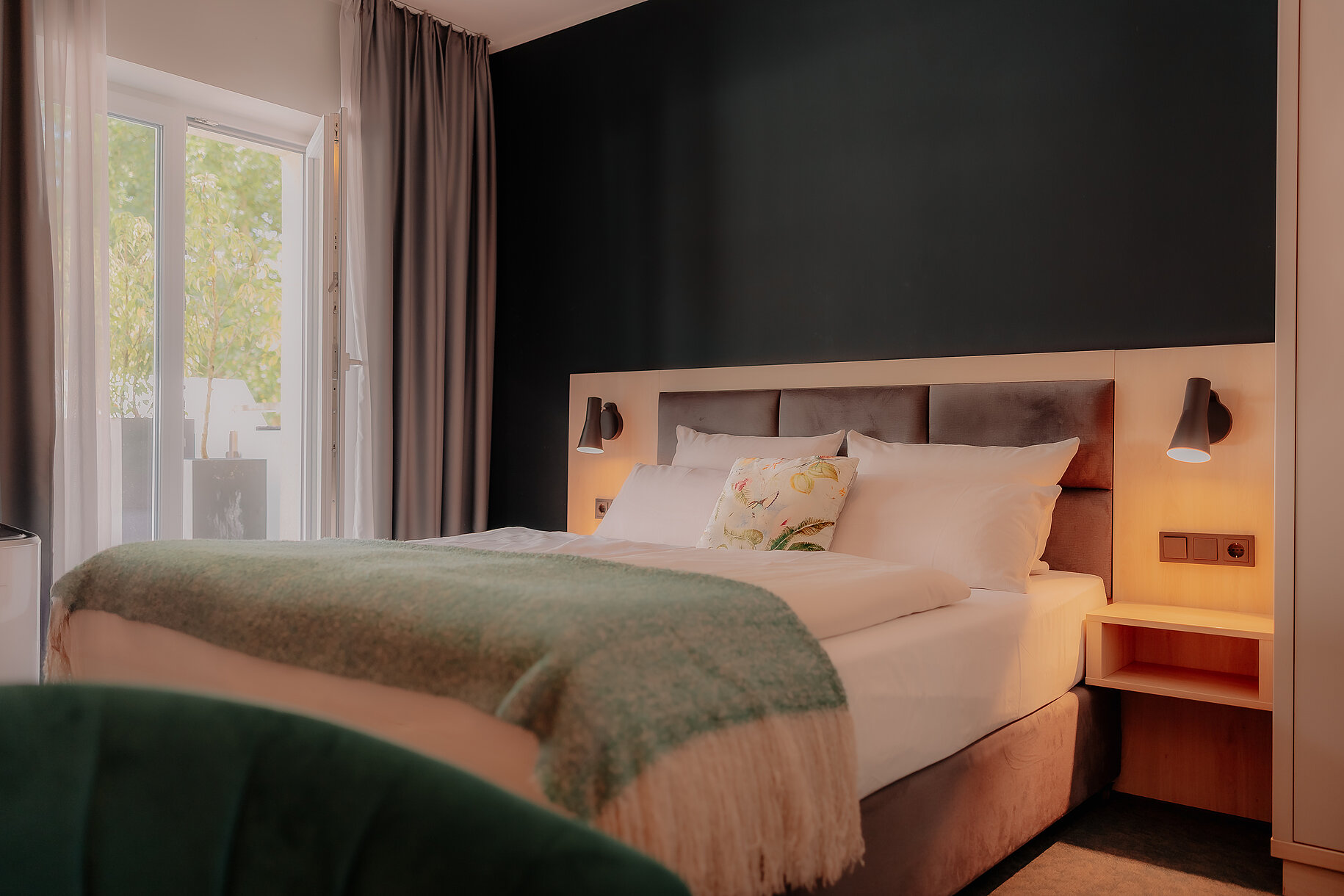 Doppelzimmer Premium im Stadthotel Borken Doppelzimmer Premium im Stadthotel Borken by Hackmann mit Zugang zur Terrasse